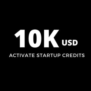 $10,000 AWS Activate Credits