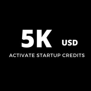 $5000 AWS Activate Credits for startups